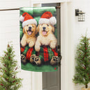 Cozy Goldies Lustre Garden Flag_x000D_