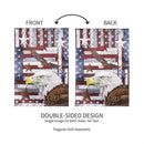 Eagle Moire Garden Flag