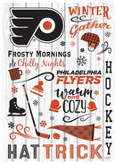 Philadelphia Flyers, Moire Flag, GDN, Fall Seasonal