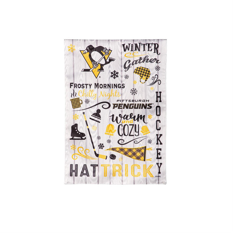 Pittsburgh Penguins, Moire Flag, GDN, Fall Seasonal