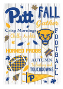 University of Pittsburgh Fall Seasonal Moire Garden Flag