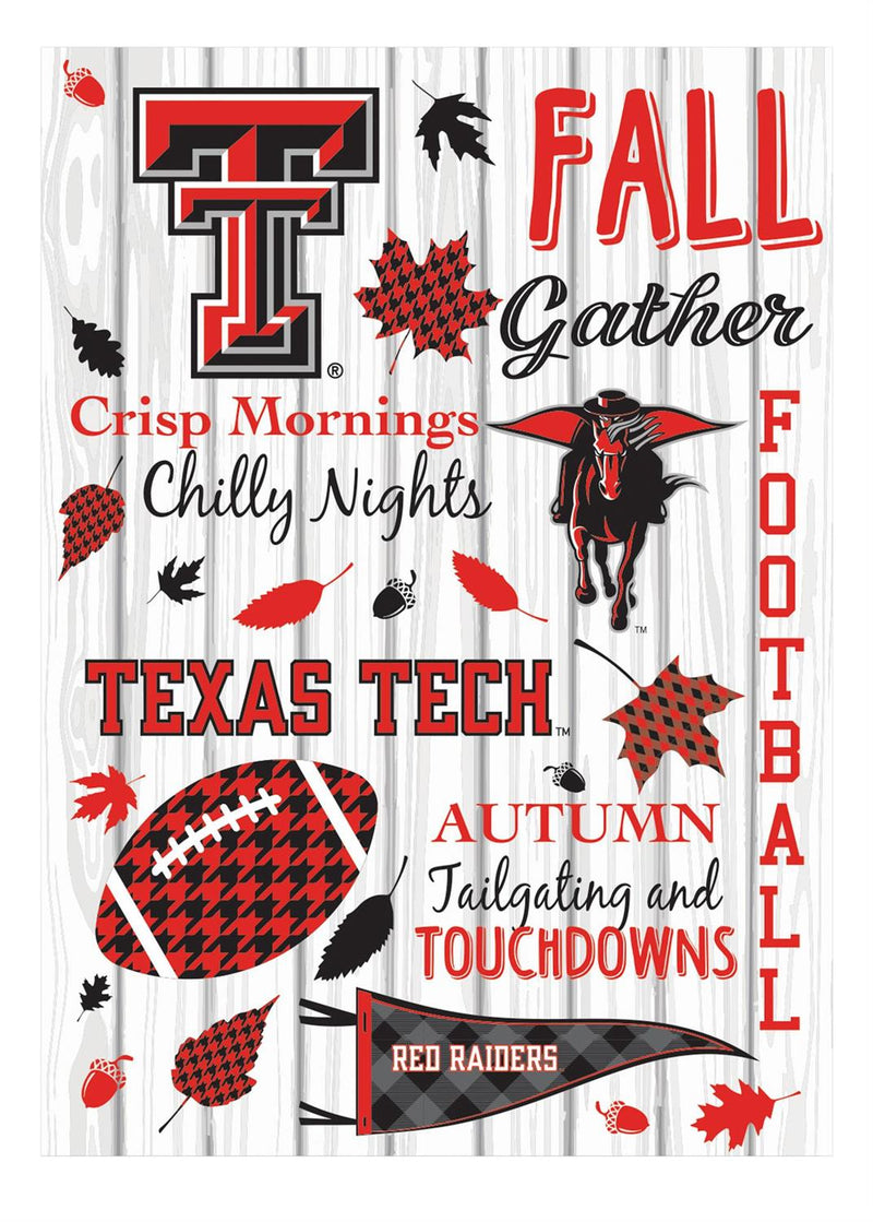 Texas Tech University, Moire Flag, GDN, Fall Seasonal