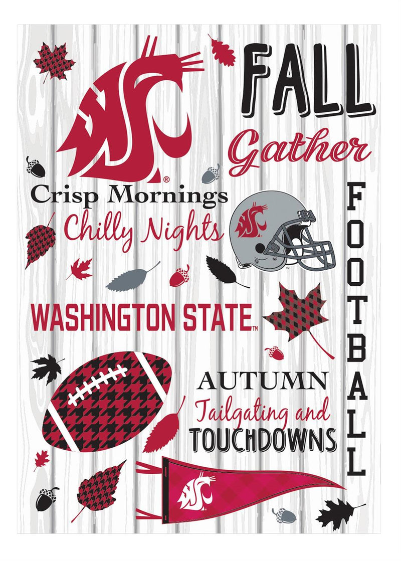 Washington State University, Moire Flag, GDN, Fall Seasonal