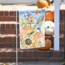 Autumn Greetings Garden Suede Flag