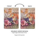 Happy Thanksgiving Suede Garden Flag