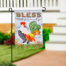 Farm Country Suede Garden Flag
