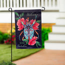 Intricate Beetle Suede Garden Flag