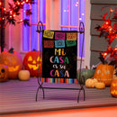 Mi Casa Es Su Casa Suede Garden Flag