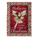 Believe Fairy Suede Garden Flag