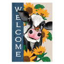 Mooove Over For Fall Suede Garden Flag_x000D_