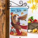 Falls A Breeze Suede Garden Flag_x000D_