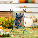 Wild Greeting Suede Garden Flag