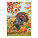 Harvest Garden Suede Garden Flag