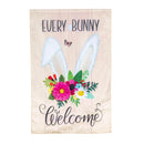 Every Bunny Welcome Applique House Flag