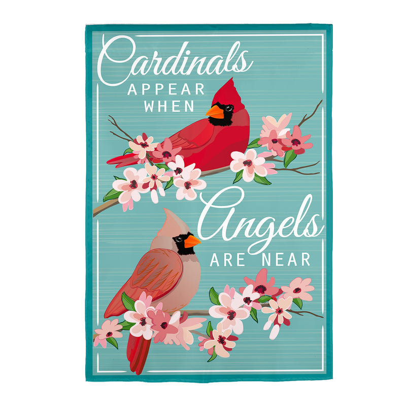 Angels are Near Applique House Flag