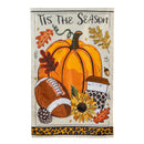 Tis' The Season Fall Applique House Flag