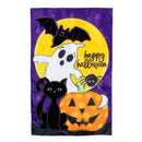 Halloween Friends Applique House Flag