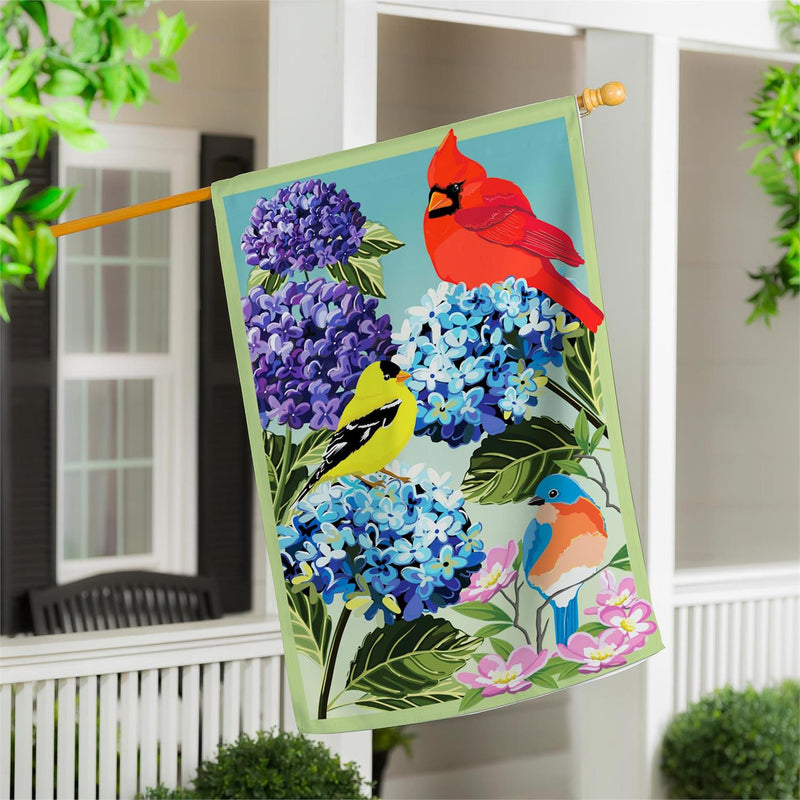 Songbird Sonata Applique House Flag