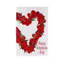 Tulip Wreath House Applique Flag