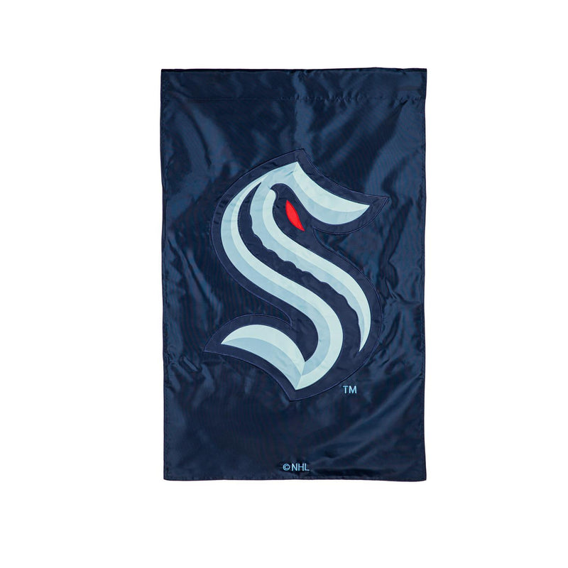 Applique Flag, Reg, Seattle Kraken