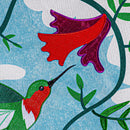 Hummingbird Applique Garden Flag