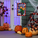 Happy Halloween Witches Boots Applique Garden Flag