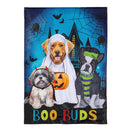 Boo Buds Applique Garden Flag_x000D_