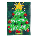 Jesus Is The Reason Applique Garden Flag