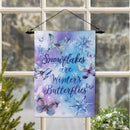 Season To Sparkle Applique Garden Flag