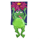 Jumping Frog Kickin Garden Flag