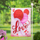 Valentine Love Balloon Applique Garden