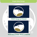 Georgia Southern Single Sided Flag w/ 2 Grommets, 3'x5'