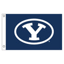 Brigham Young University Single Sided Flag w/ 2 Grommets, 3'x5'