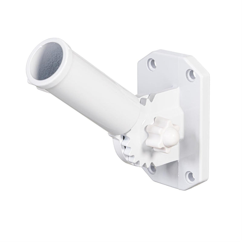 White Metal Flag Bracket