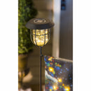 Lantern Solar Garden Flag Stand, KD