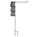 American Flag Laser Cut Garden Flag Stand,20155