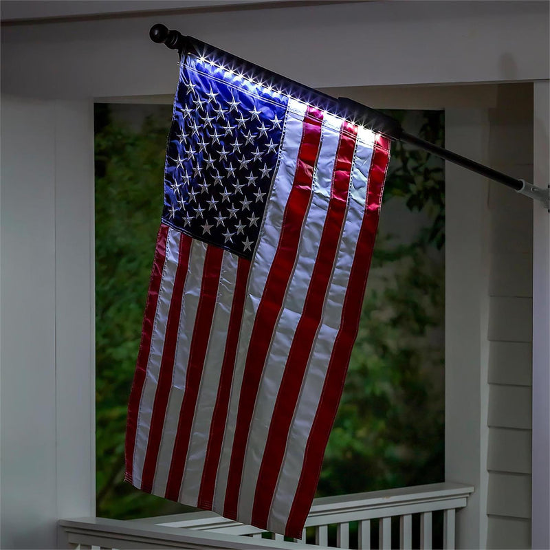 Solar Light for House Flag