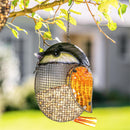 Mesh Hanging Bird Feeder, Chickadee