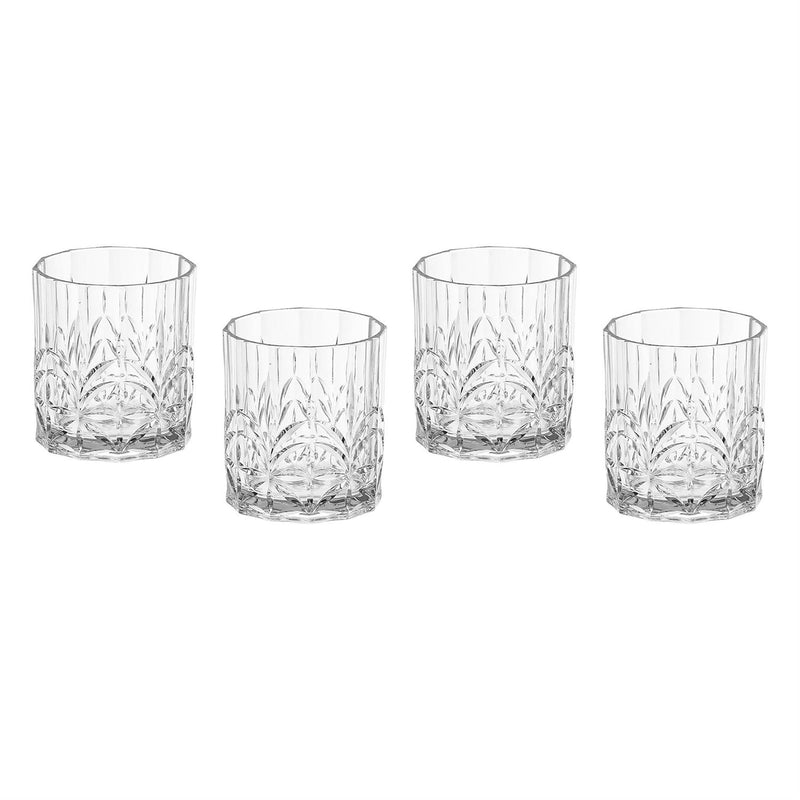 Shatterproof Low Tumbler, Set of 4, Gift Box