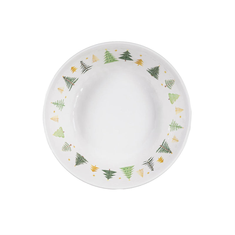 Shades of Green Bowls Melamine Bowl, 7.5"