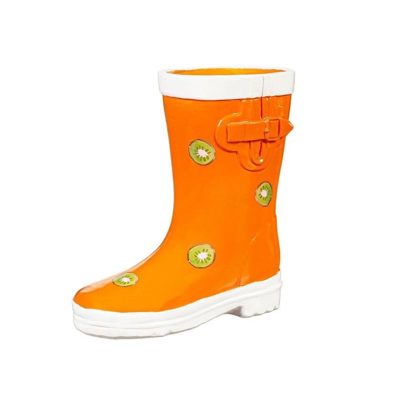 Multi-Color Fun Fruits Rain Boot Planter, Set of 2