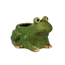 Pollinator Garden Planter, Ceramic Frog