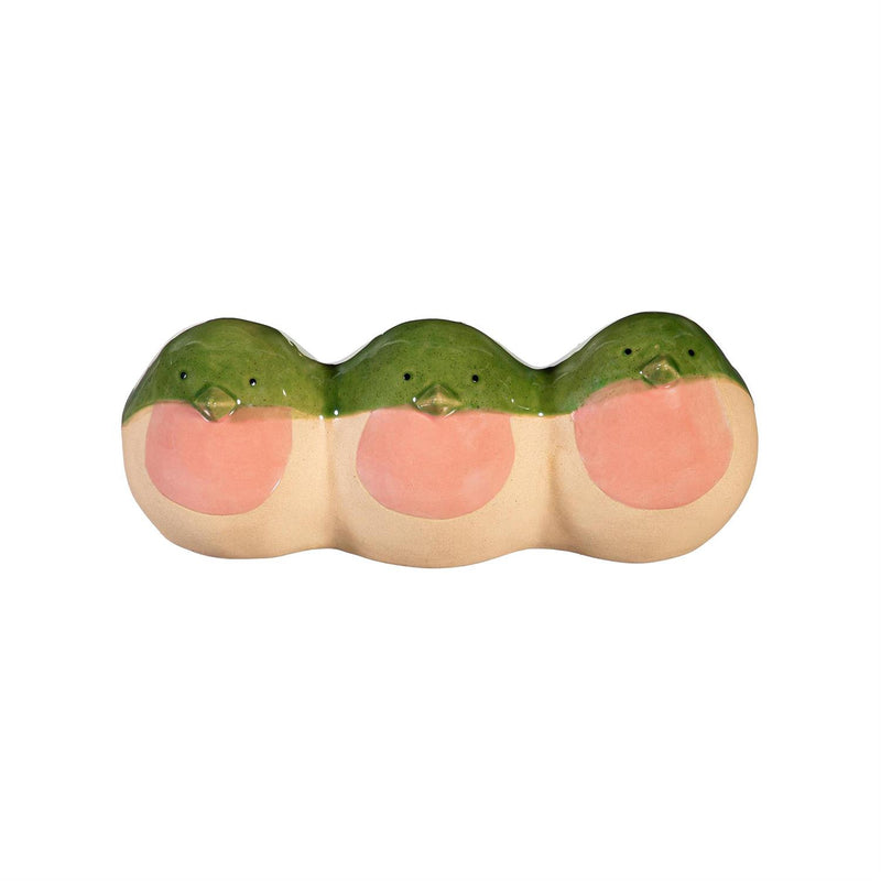 Chubby Trio of Hummingbirds Planter