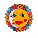 Terracotta Sun Face Wall Art