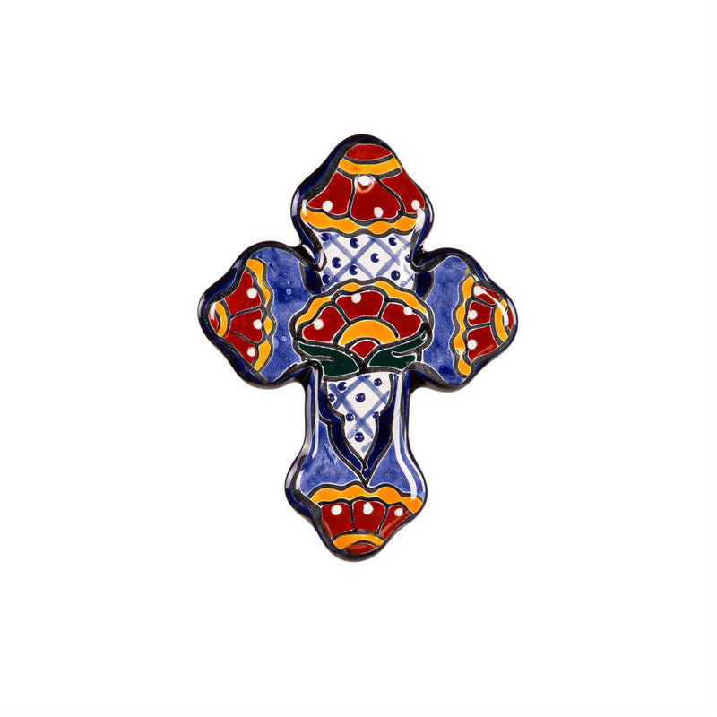 Terracotta Cross Wall Art