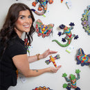 Terracotta Dragonfly Wall Art
