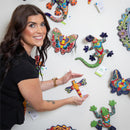 Terracotta Dragonfly Wall Art