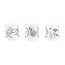 What She Shed Planter, Cachepot with Dish, 4.25", Asst of 3