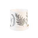 What She Shed Planter, Cachepot with Dish, 4.25", Asst of 3