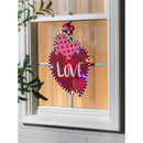 Heart and Love LED Window Decor,2ddw2383